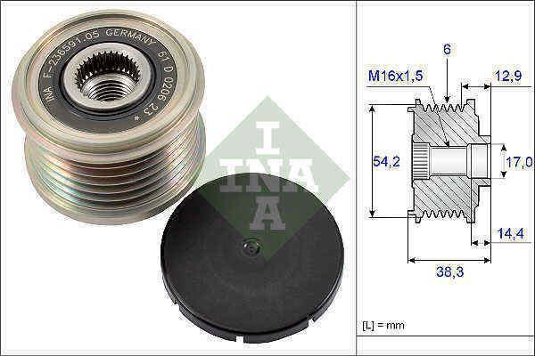 PEUGEOT CİTROEN ALTERNATÖR  DİNAMO KASNAGI RULMANLI     - Image 1