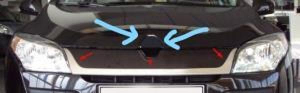 Renault Megane 3 ( HB )  Ön Panjur  Arması 628900021R - Image 1