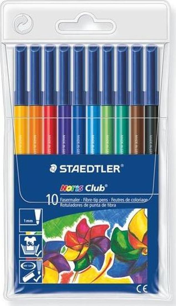 Staedtler Noris Clup 10'lu Keçeli Kalem Seti - Image 1
