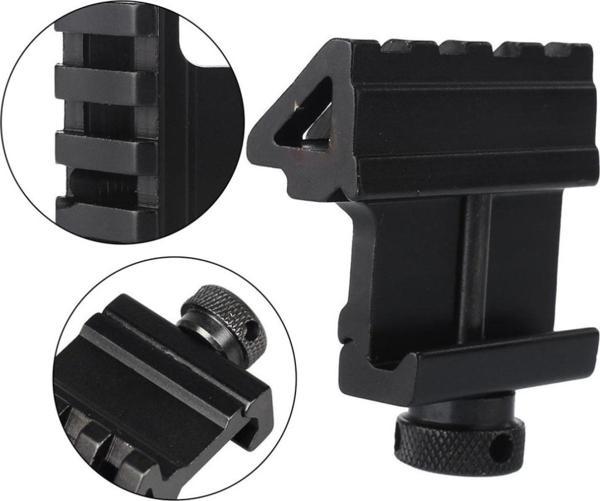 Taktik 45 Derece Açı Ofset Yan Adaptörü Rts 20mm Picatinny Ray - Image 1
