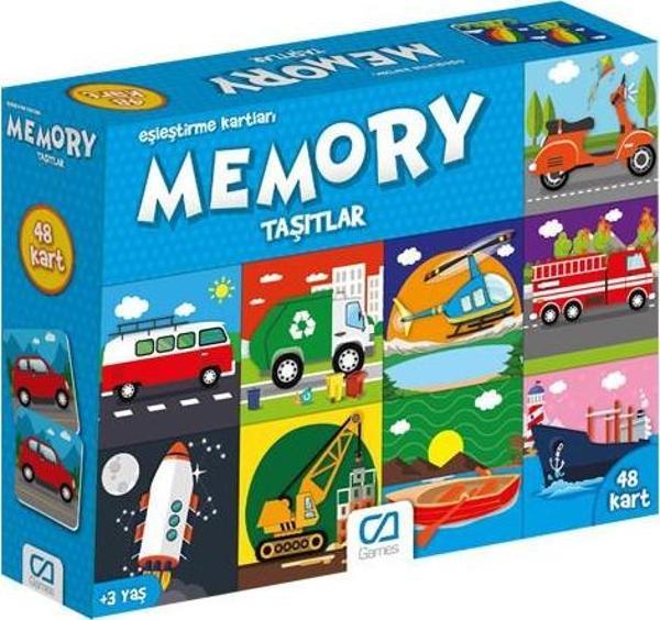 Ca Games 5038 Memory Taşıtlar Eğitici Oyun - Image 1