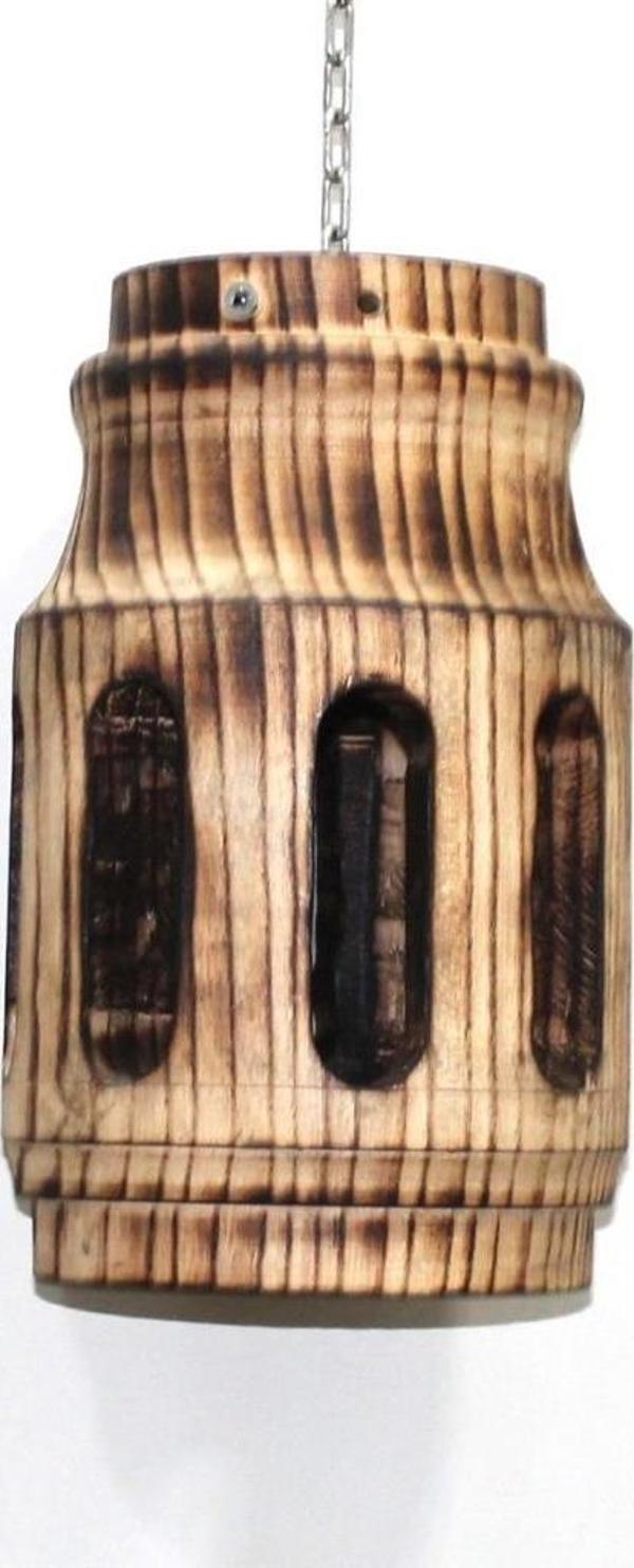Otantik Çarşı Ahşap Teker Göbeği Sarkıt - Image 1