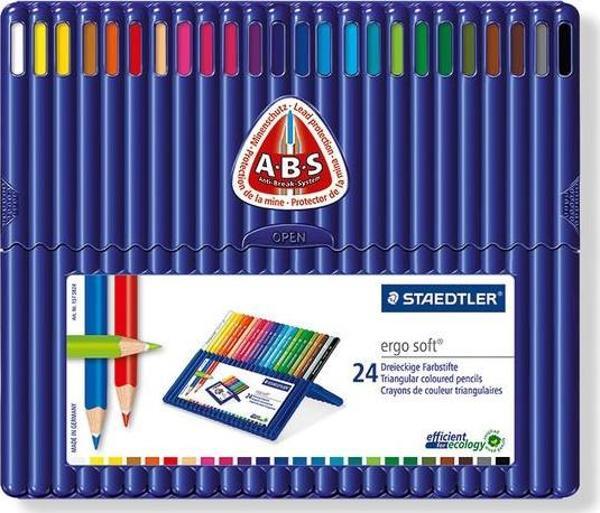 Staedtler Üçgen Ergosoft 24'lü Kuru Boya Seti - Image 1