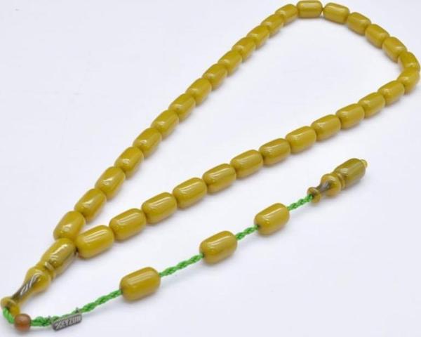 Sıkma Kehribar Zeyzun Model Tesbih Kapsül Kesim (Khr-12046) - Image 1