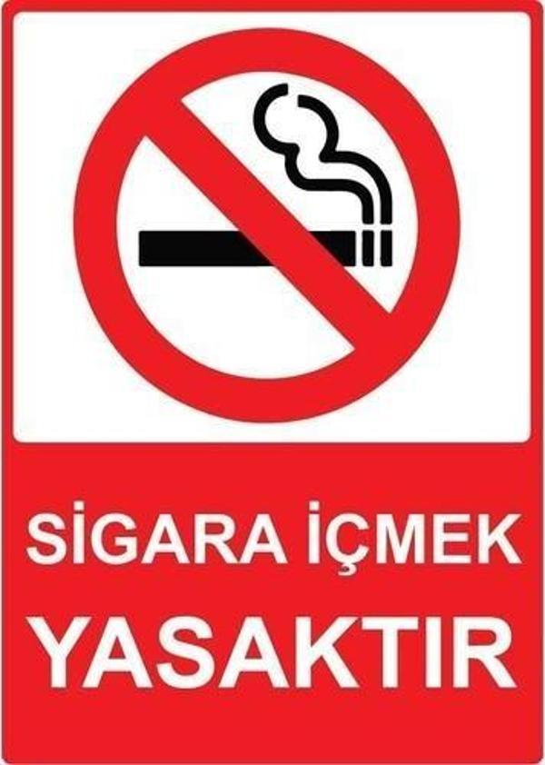 Uyarı Levhası Sigara İçmek Yasaktır "853" - Image 1