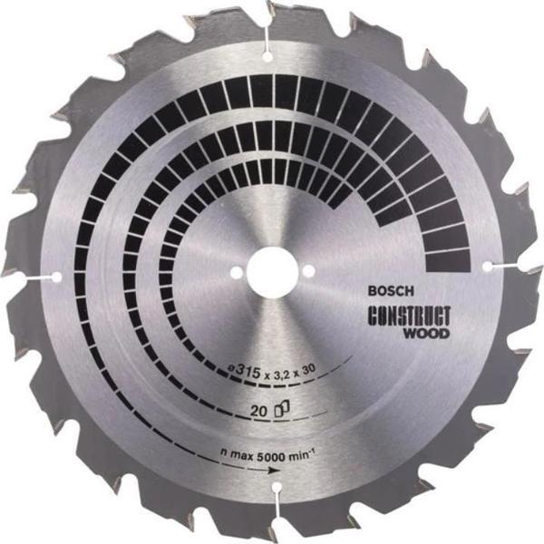 Bosch Daire Testere Bıçağı Wood 315x3,2x30 20 Diş - Image 1