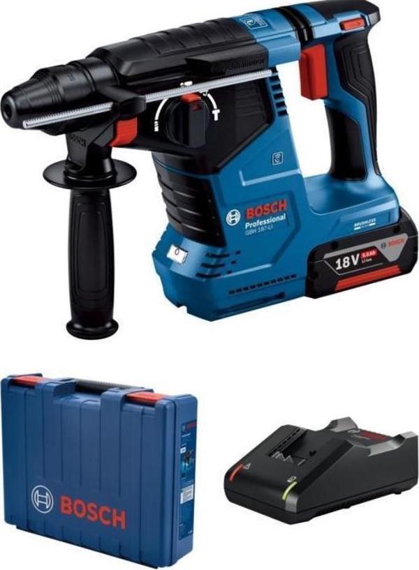 Bosch GBH 187-Li Tek Akülü Kırıcı Delici - Image 1