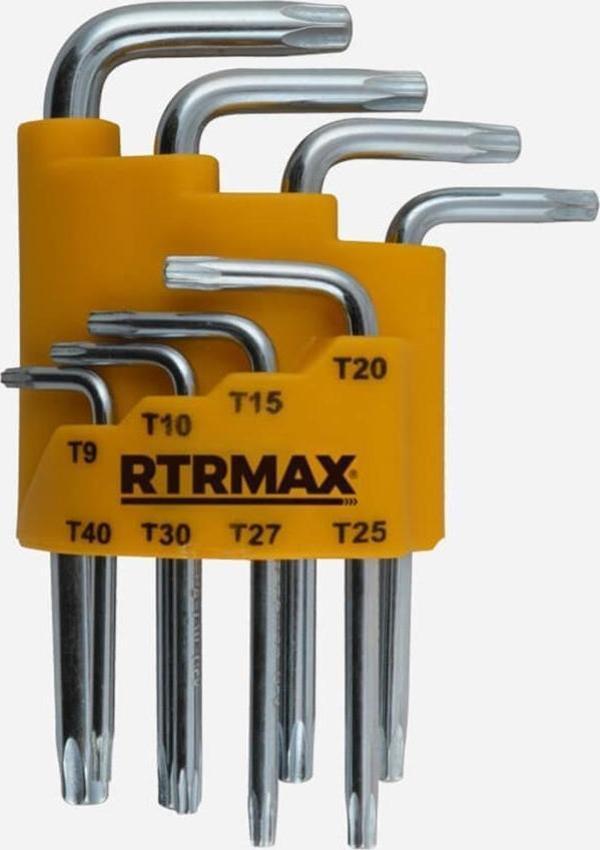 Rtrmax Kısa Torx Allen Anahtar Takımı 8’li RH03853 - Image 1