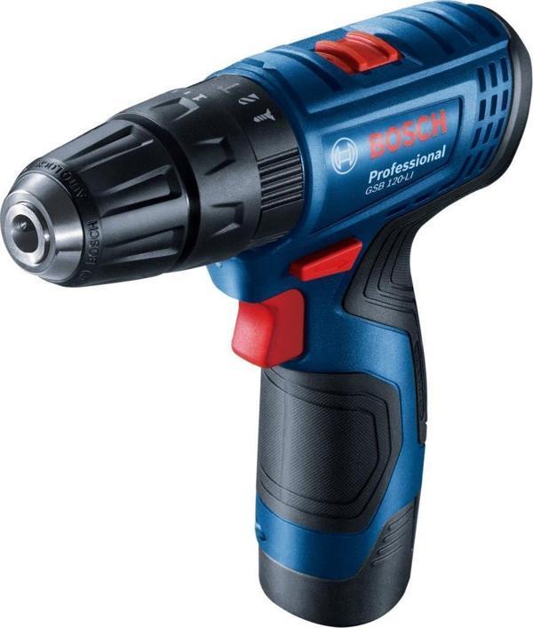 Bosch Professional GSB 120-LI 2x2Ah Akülü Darbeli Delme/Vidalama + 23 Parça Set - 06019G8102 - Image 1