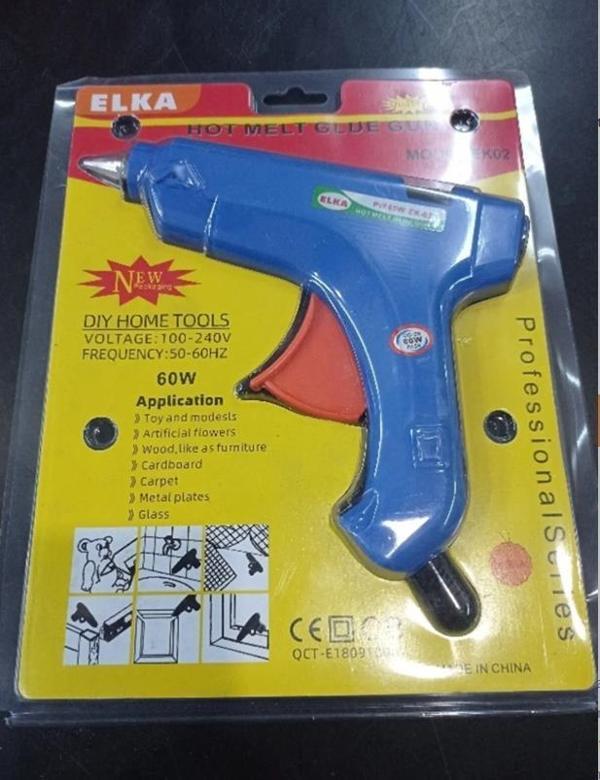 Elka Mum Silikon Tabancası 60W EK-02 Mavi - Image 1