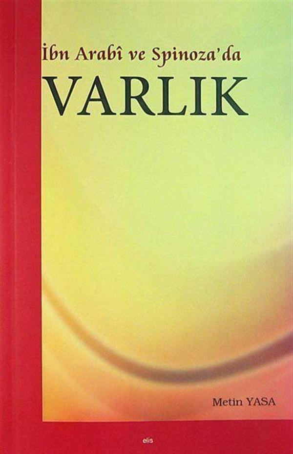 İbn Arabi ve Spinoza'da Varlık - Elis Yayınları - Image 1