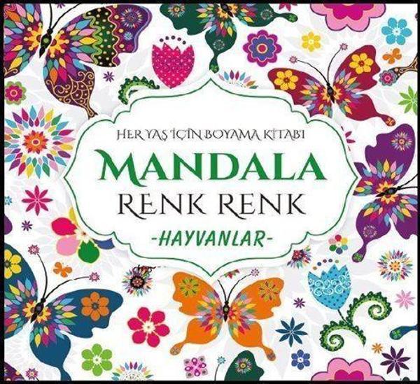 Mandala Renk Renk Hayvanlar - Evrensel İletişim Yayınları - Image 1