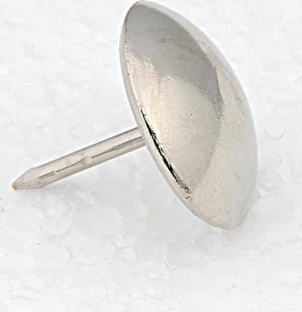 Febko Kabara - Gümüş Parlak Kabara / Raptiye 11 mm 50 adet - Image 1