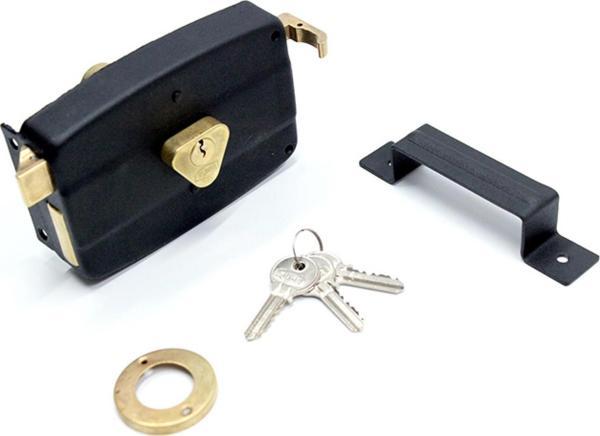 Oval Tirajlı Kilit - Karşılıklı Dış Kapı Kilidi - Image 1