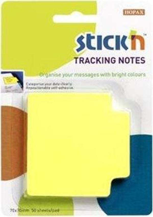 Hopax Tracking Notes Neon Sarı 50 Yaprak Not Kağıdı - Image 1