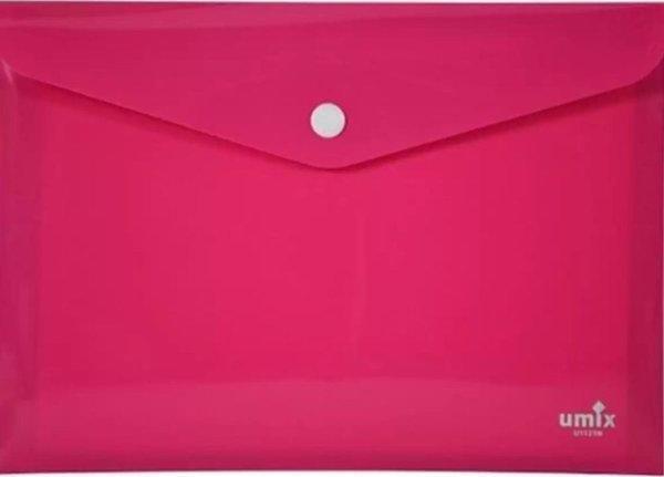 Umix Çıtçıtlı Dosya A4 Neon Pembe 30010482 - Image 1