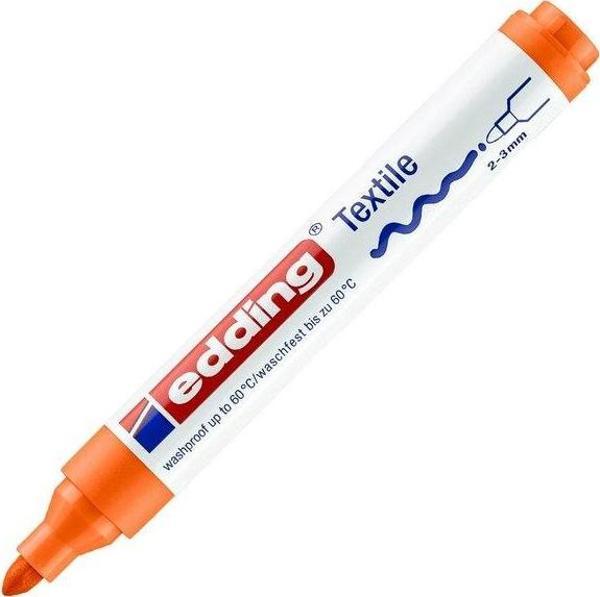 Edding 4500 Tekstil Markörü Turuncu - Image 1