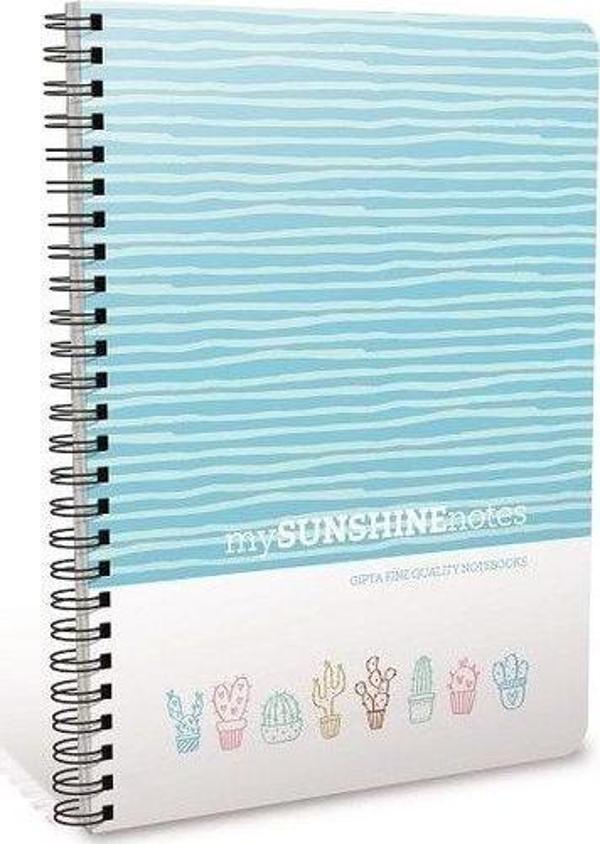 Gıpta Sunshine Spiralli Karton Kapak Defter - Image 1