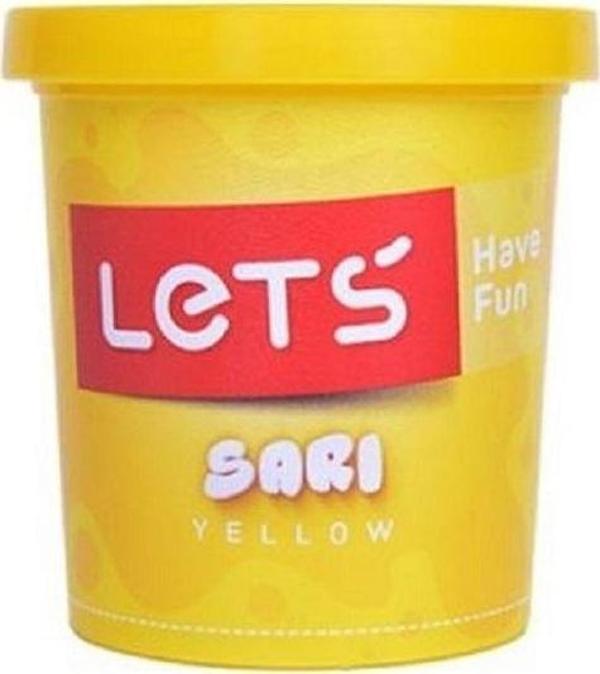 Lets Tek Renk 150 gr Sarı Oyun Hamuru - Image 1