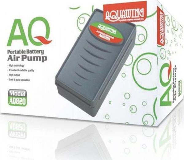 Aquawing Aq820 Tek Çıkışlı Pilli Akvaryum Hava Motoru 2l/min - Image 1