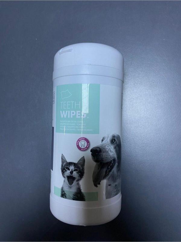 M-Pets Kedi/köpek Diş Temizleme Mendili 40lı - Image 1