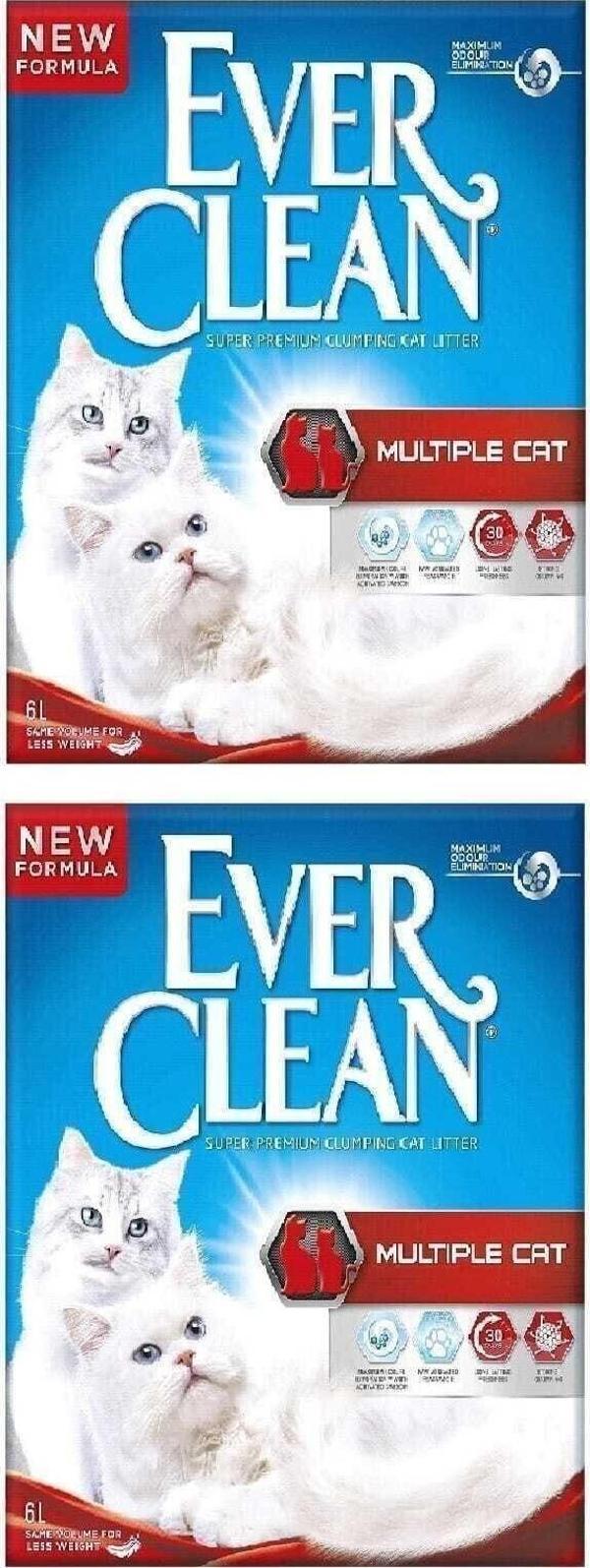 Ever Clean Multiple Kedi Kumu - 10 Lt X 2 Adet - Image 1