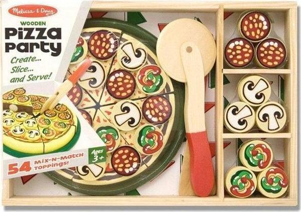 Melissa & Doug Ahşap Pizza Partisi - Image 1