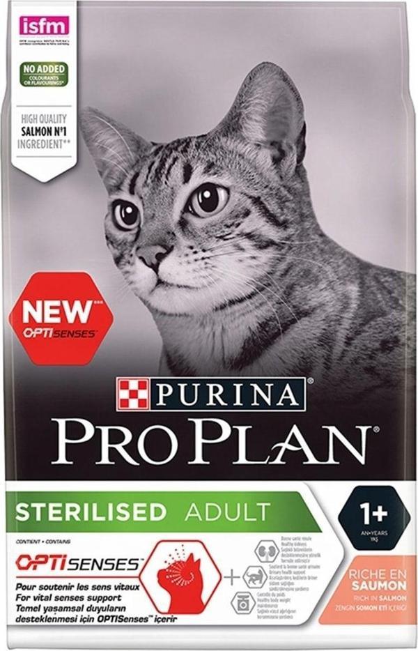Pro Plan Sterilised Somonlu 3 Kg Kısırlaştırılmış Kuru Kedi Maması - Image 1