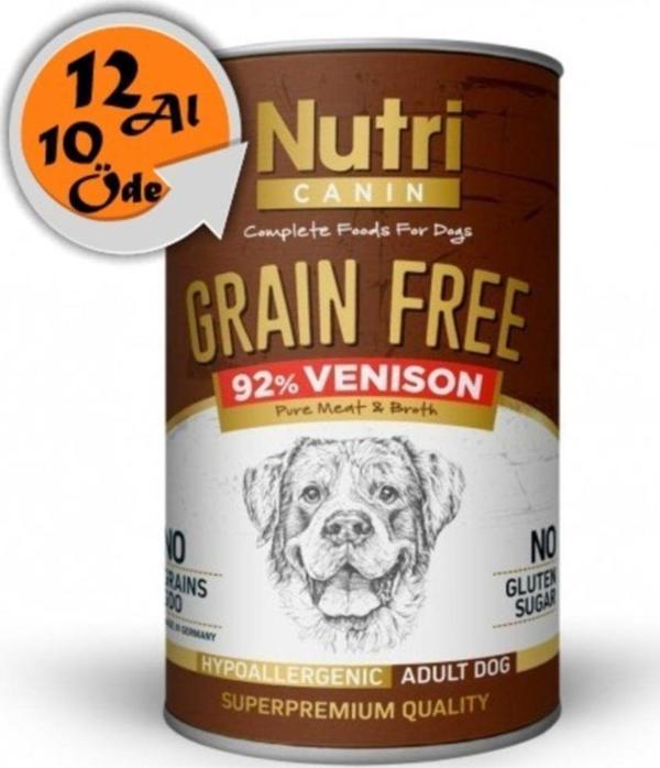Profine Nutri Canin G.f. Venison Sweet Potatoes 12 Al 10 öde 400 gr - Image 1