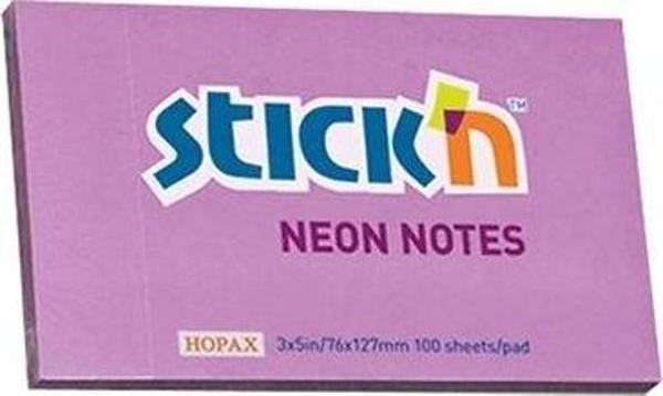 Hopax Gıpta Neon Mor 100 Yaprak Not Kağıdı - Image 1