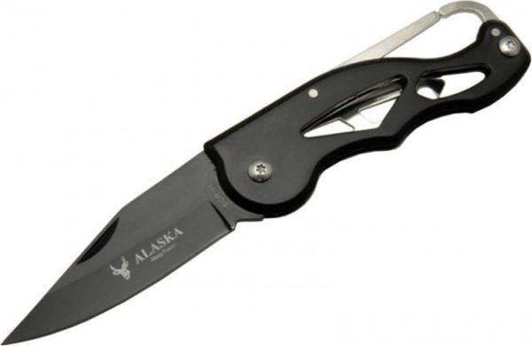 Alaska Kilitli Çakı Black  15,5 cm Manuel, Kemerlikli - Image 1