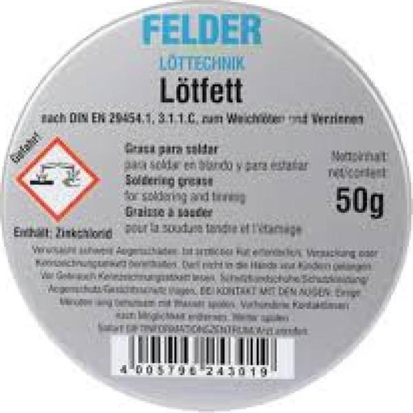 Felder Lötfett Lehim Pastası 50 gr - Image 1