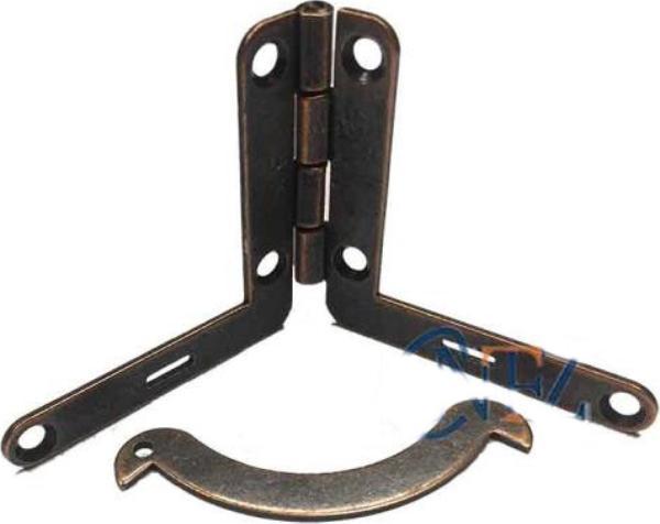 Makaslı Menteşe - 16x36x76mm, Oksit, 1 Adet - Image 1