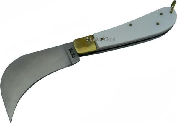 Sedef Eğri Kablo / Aşı / Bahçe Çakısı - 17 cm - Image 1