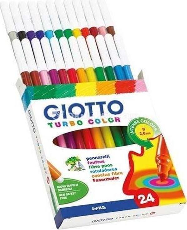 Giotto Turbo Keçeli Kalem 24 Renk - Image 1