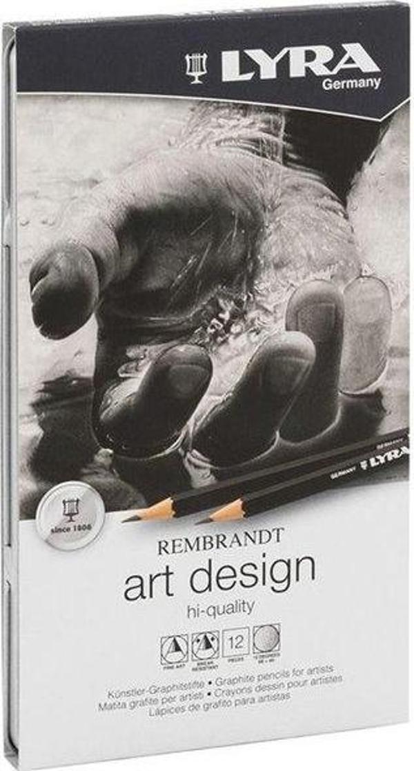 Lyra Rembrandt Art Design 12'li Metal Kutu L1111120 - Image 1