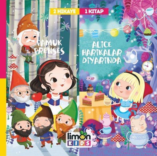 2 Hikaye 1 Kitap: Pamuk Prenses-Alice - Limonkids - Image 1