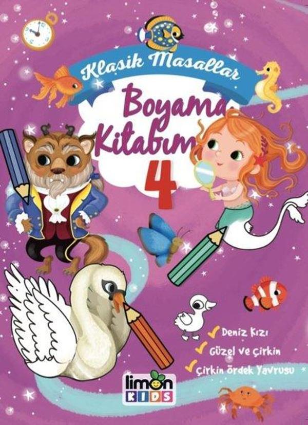 Klasik Masallar Boyama Kitabım-4 - Limonkids - Image 1