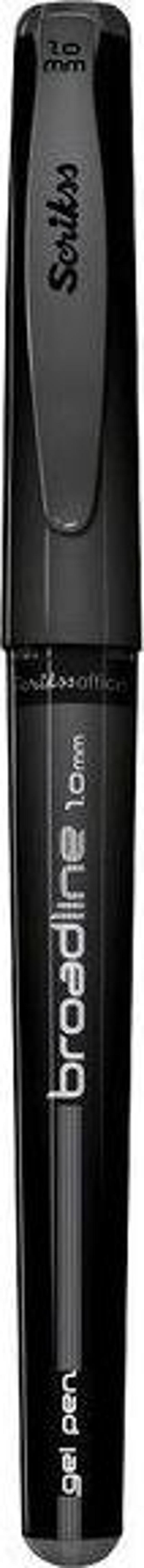 Scrikss Broadline 1.0 mm Siyah Jel Kalem - Image 1