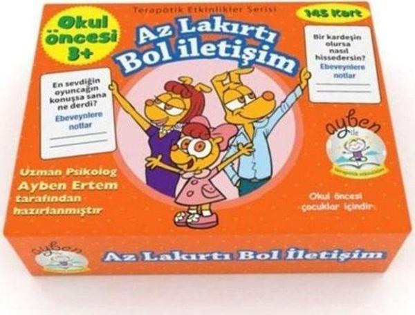 Aybino Az Lakırtı Bol İletişim Okul Öncesi Eğitim Kartı Seti - Image 1