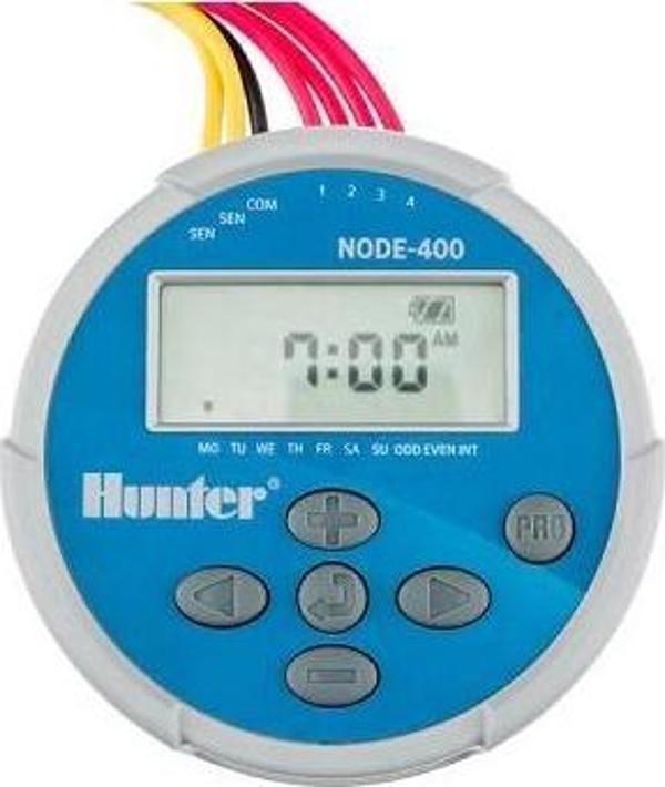 Hunter NODE-400 4 İstasyonlu 9V Pilli Kontrol Ünitesi - Image 1
