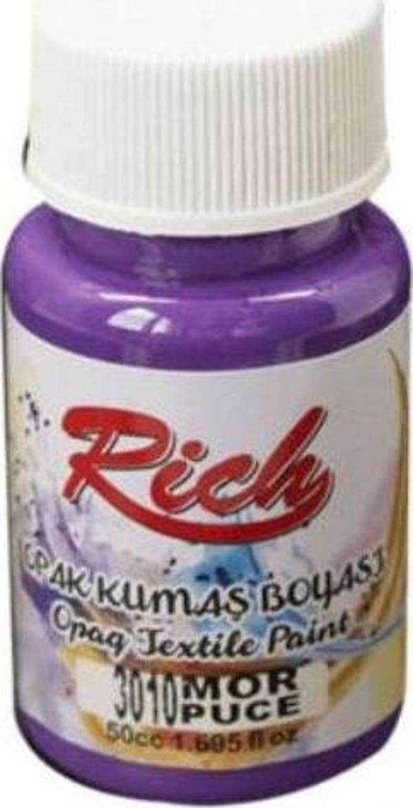 Rıch Akrilik Kumaş Boyası 01922 Mor 50 Cc. - Image 1