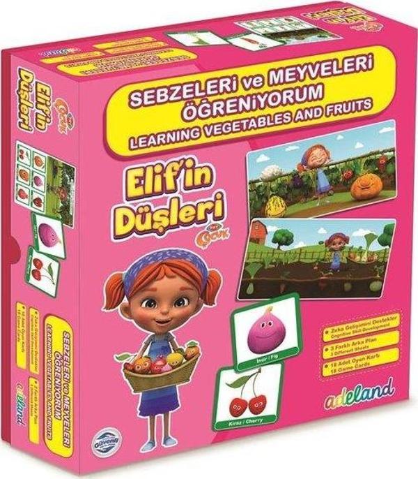TRT 13591 Elif'in Düşleri Meyve Ve Sebzeleri ÖğreniyorumEğitici Oyun - Image 1