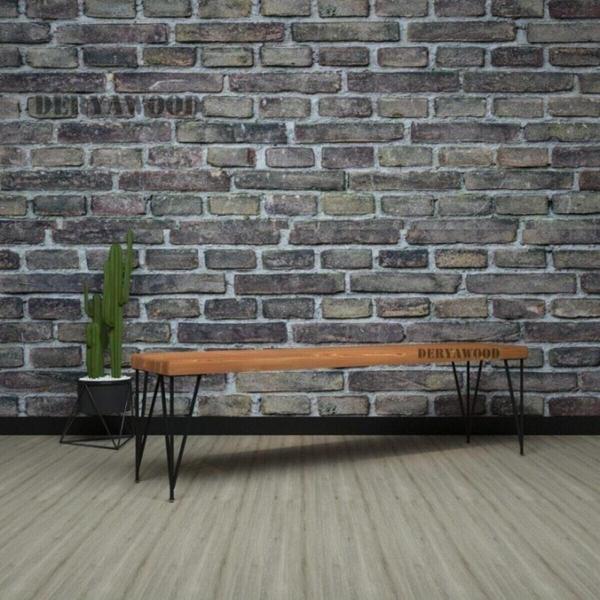 Masif Ahşap Rhea Bank 37x140x45cm - Image 1