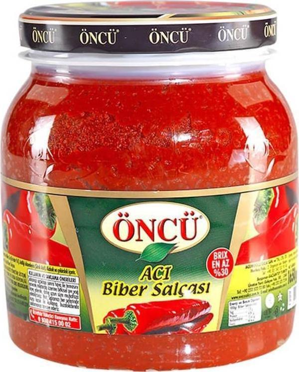 Öncü Biber Salçası Acı 1650 Gr. - Image 1