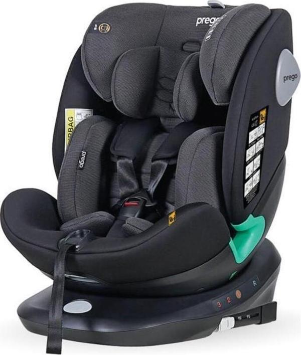 Prego Q9004 Tronfix İ-Size Oto Koltuğu 0-36 Kg Gri Tek Ebat - Image 1
