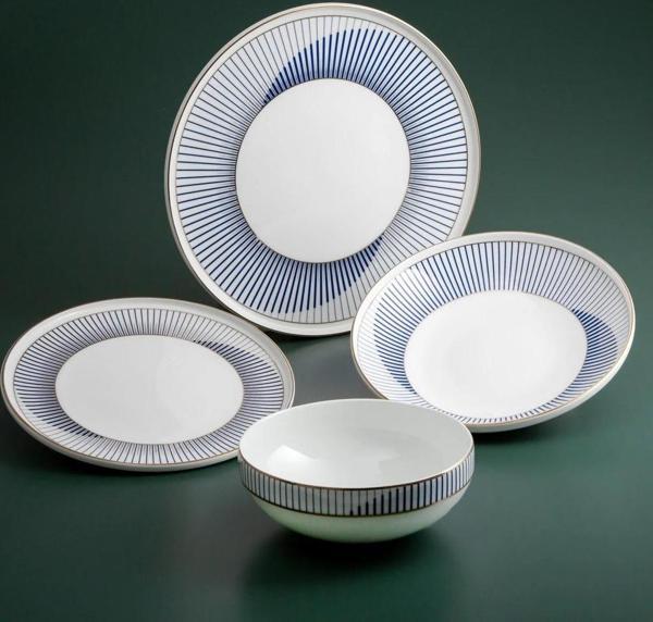 Jumbo Luna Fine Bone 24 Parça 6 Kişilik Yemek Takımı - Image 1