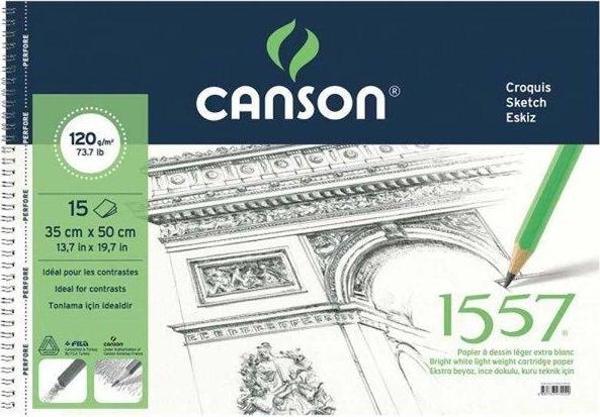 Canson 120 gr 35x50 Resim Defteri - Image 1
