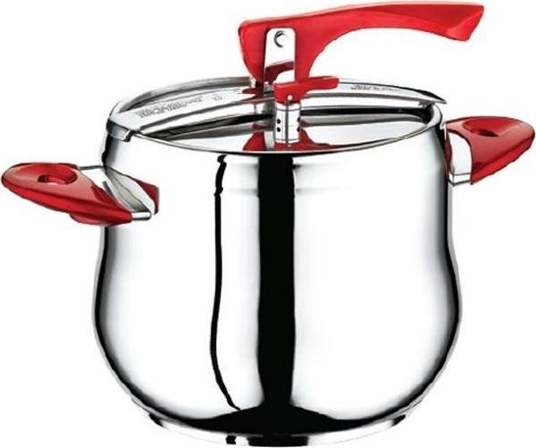 Safinox Flavia Klasik Düdüklü Tencere Renkli Kulp-12 litre - Image 1