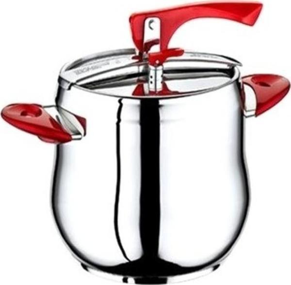 Safinox Flavia Klasik Düdüklü Tencere Renkli Kulp-6 Litre - Image 1